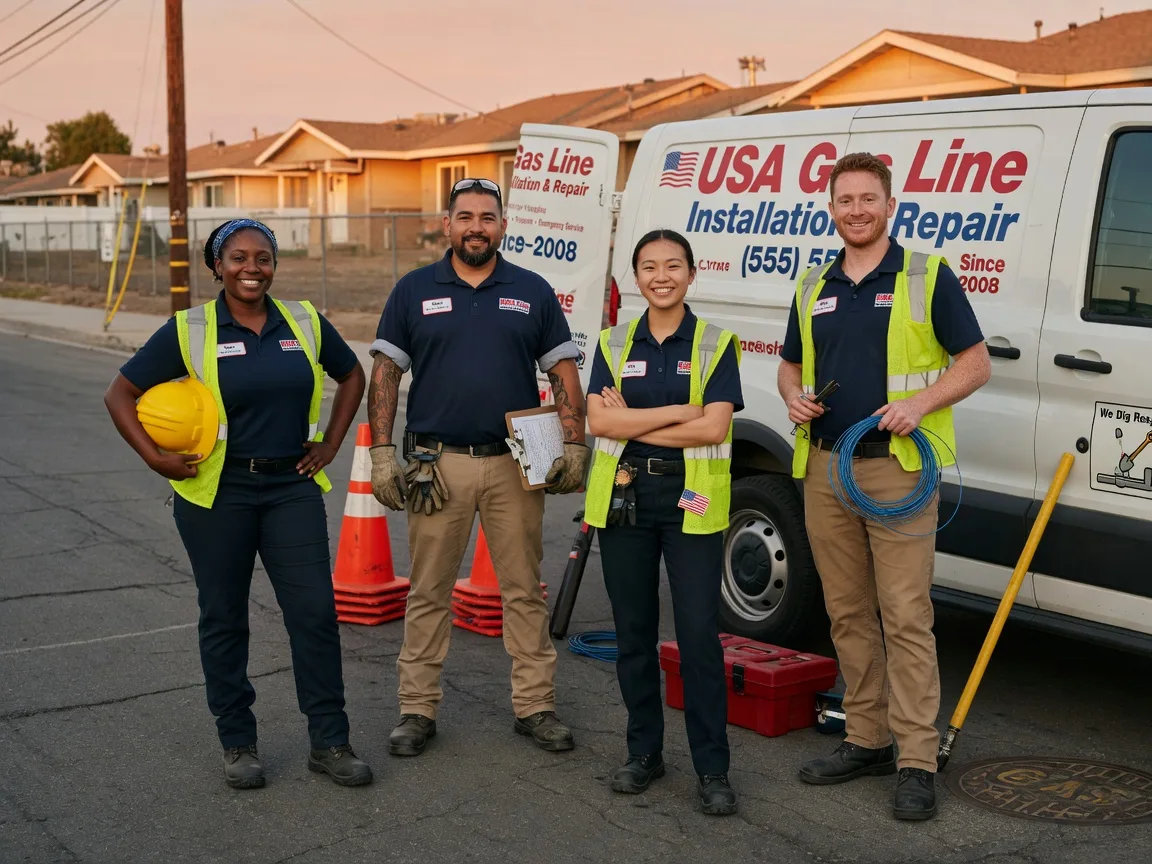 Gas Line Installation company in Vanderwagen, NM